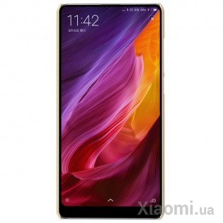 Чехол бампер Nillkin Frosted Shield Xiaomi Mi MIX 2 Gold F-HC XM-MIX 2